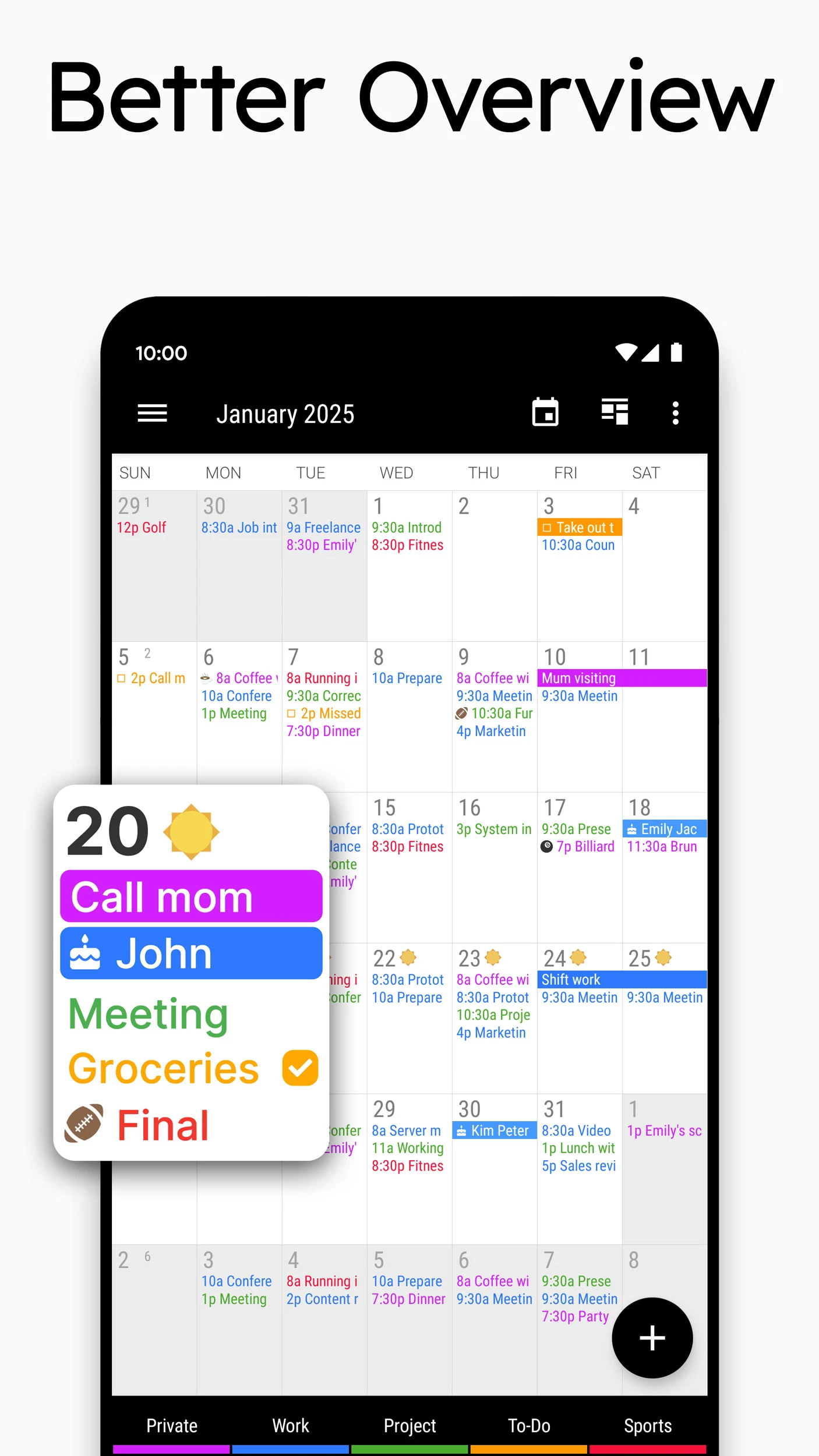Business Calendar 2 Planner screenshot